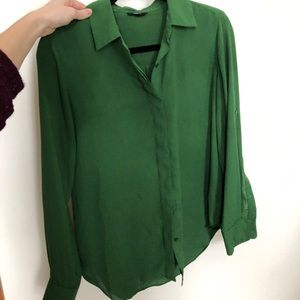 Kelly green blouse